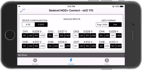 Mod+ Connect A/D Inputs