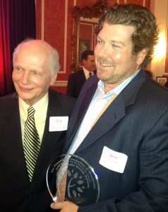 Ben O'Hanlan, Sealevel president, with Dick Riley, former SC governor and US Secretary of Education