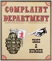 Complaint Department