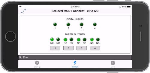 Mod+ Connect Connect Screen