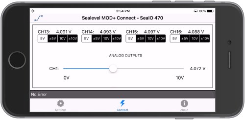 Mod+ Connect D/A Loopback