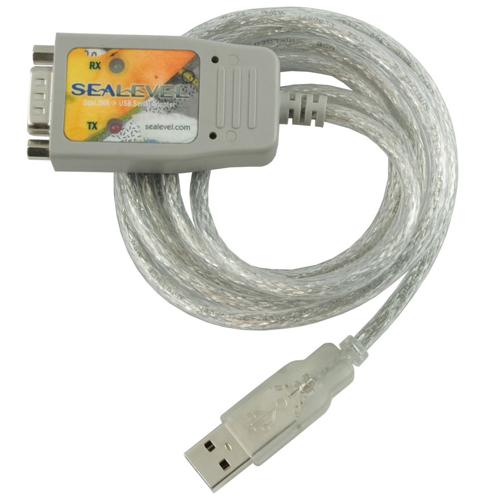 to RS-232 DB9 1-Port Serial Interface Adapter -