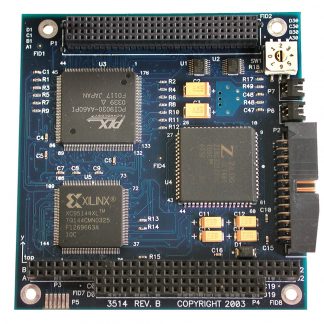 PC/104-Plus 1-Port RS-232, RS-422, RS-485, RS-530, RS-530A, V.35 Synchronous Serial Interface (uses Z16C32)