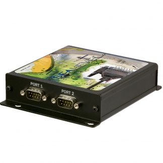 Ethernet to 2-Port RS-232, RS-422, RS-485 Serial Server