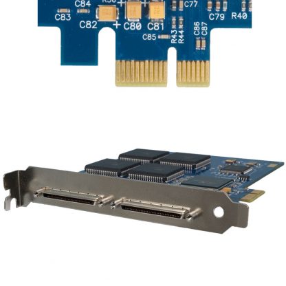 7161e PCI Express and MDB68 Board Connectors