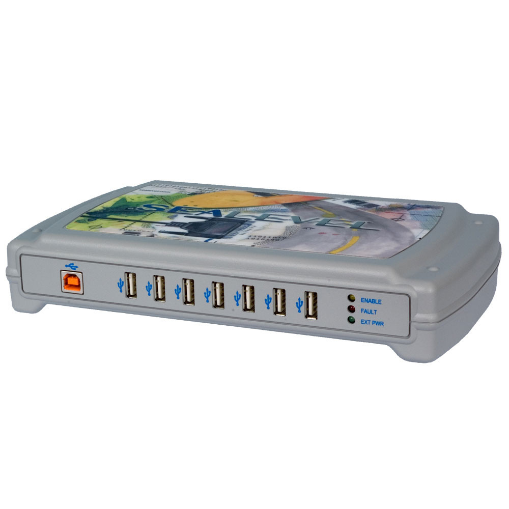 Industrial High-Speed 7-Port USB 2.0 Hub - Sealevel