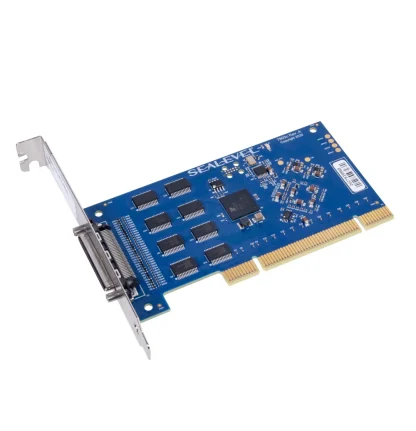 Image of Sealevel 7803c low profile PCI 8 port RS-232 serial interface circuit board